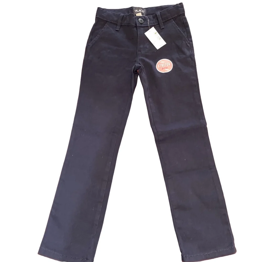 Girls The Children's Place Navy Blue Uniform Pants Size 6 NWT